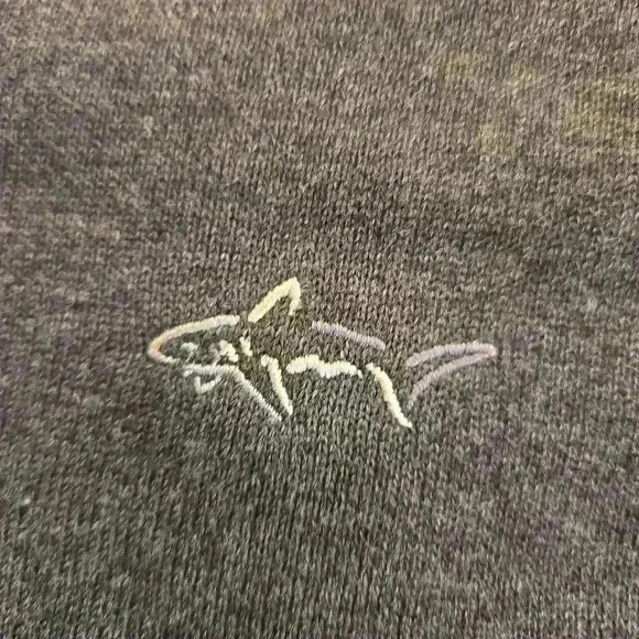 Greg Norman Men's Sweater 100% Cotton XL Grey - Picture 6 of 7